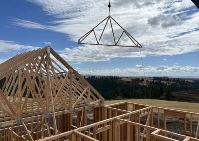 Custom home in Latah County