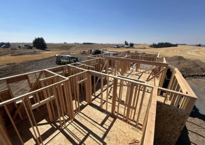 Custom home in Latah County