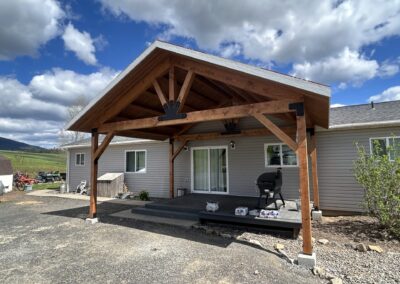 Porch Addition in Princeton Idaho